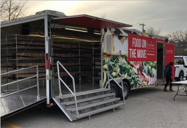 Food on the Move event trailer.