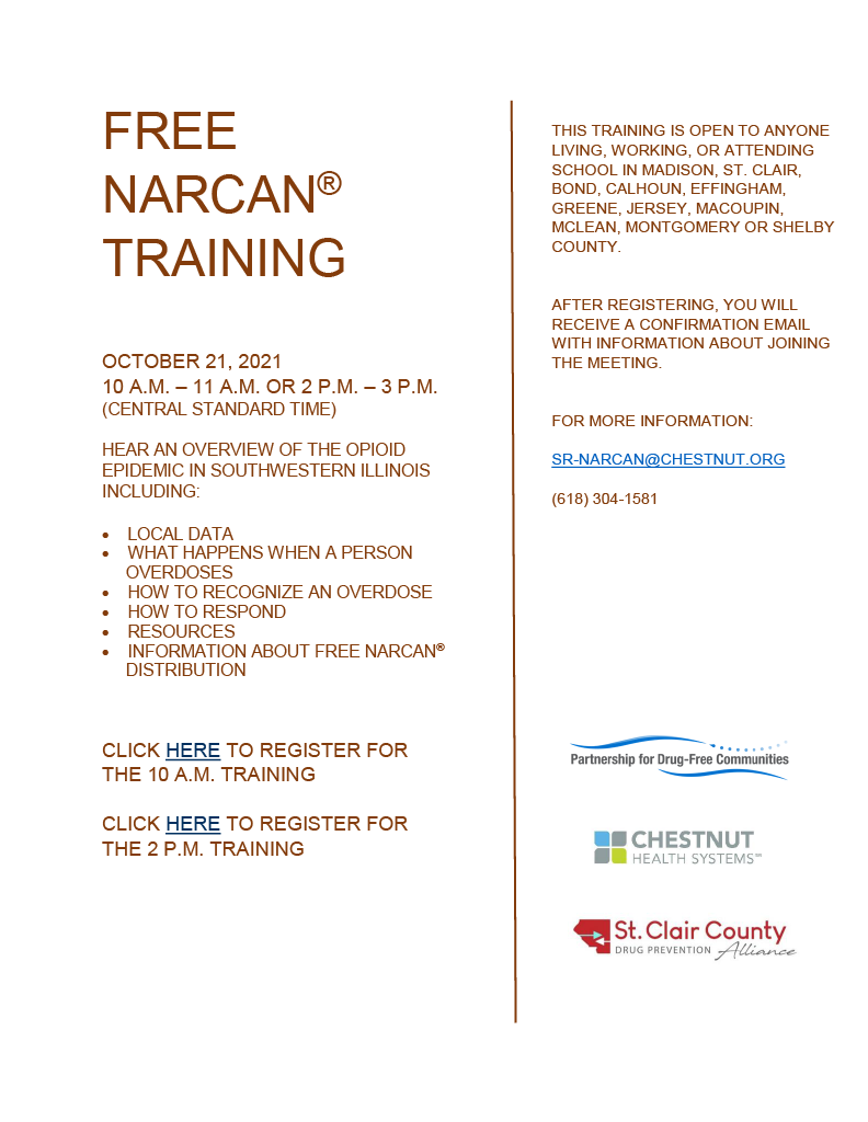Narcan Training Flyer