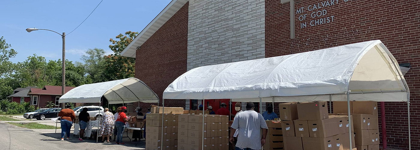 Providing Pandemic Relief in Washington Park through a Neighborhood Food Drive