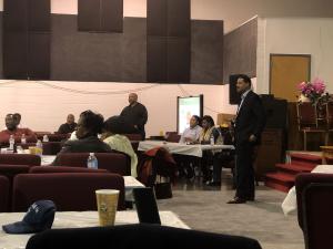 Engaging Q&A panel with members in attendance lead by Pastor Charles Rogers.  