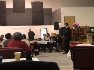 Engaging Q&A panel with members in attendance lead by Pastor Charles Rogers.  