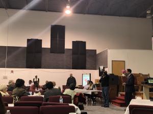 Engaging Q&A panel with members in attendance lead by Pastor Charles Rogers.  